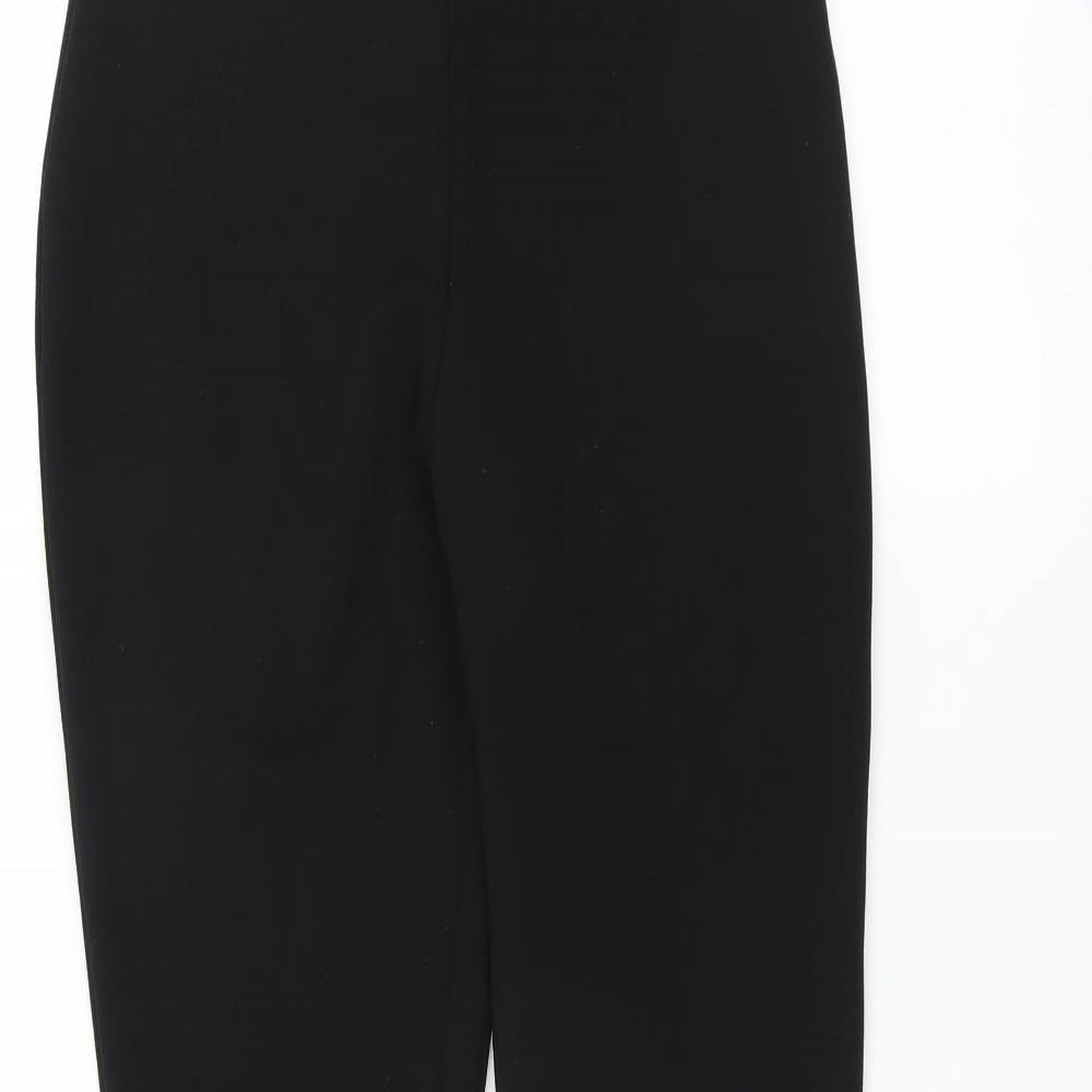 Missguided Womens Black   Trousers  Size 8 L33 in - Ruffle Hem