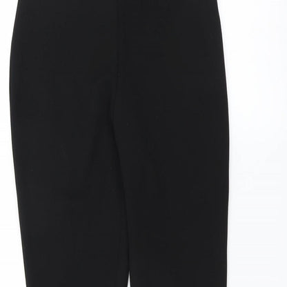 Missguided Womens Black   Trousers  Size 8 L33 in - Ruffle Hem