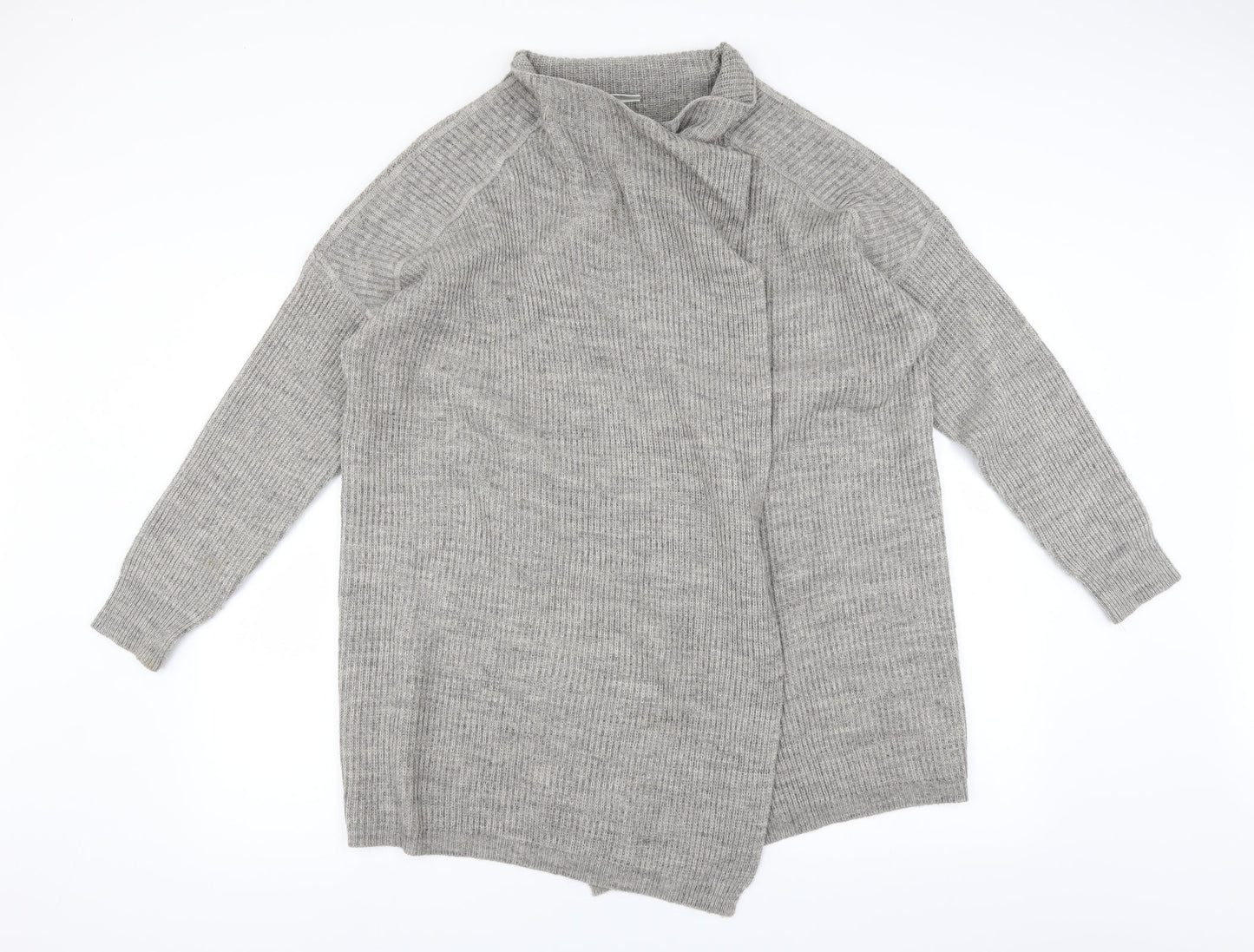 Noisy may Womens Grey   Cardigan Jumper Size L
