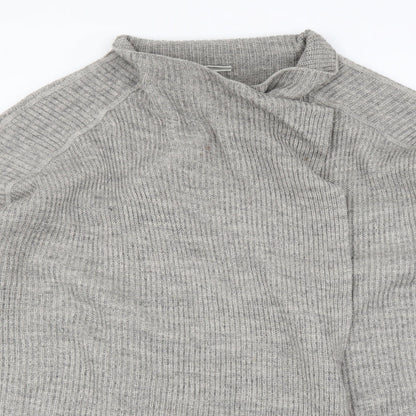 Noisy may Womens Grey   Cardigan Jumper Size L