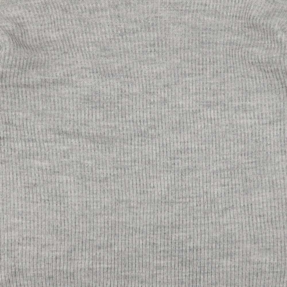 Noisy may Womens Grey   Cardigan Jumper Size L