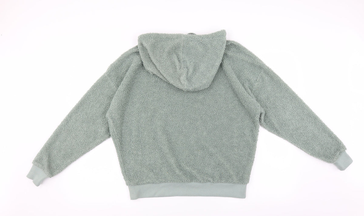 New Look Womens Green   Pullover Hoodie Size 8