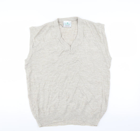 Greenwoods Mens Beige   Pullover Jumper Size L