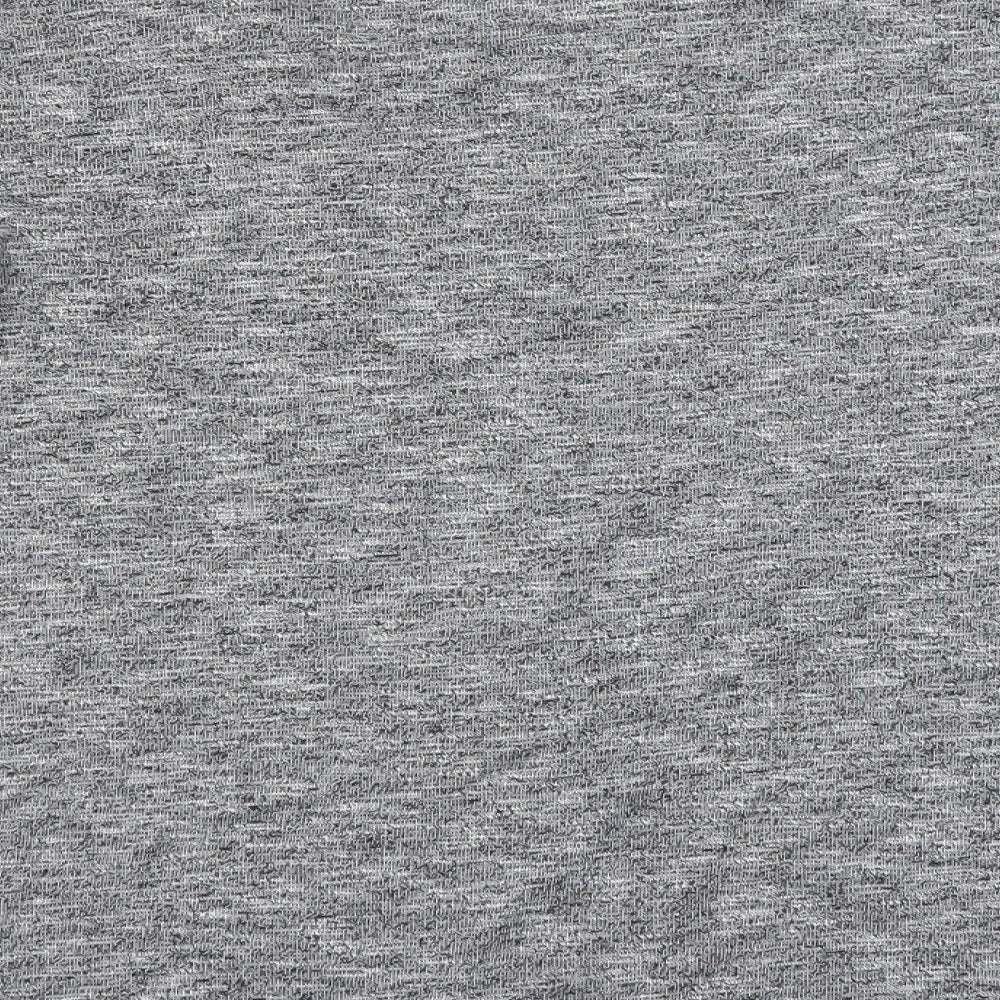 Primark Womens Grey   Pullover Jumper Size 10  - floral beading detail