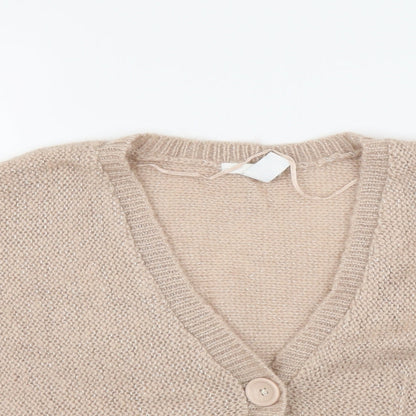 H&M Womens Pink   Cardigan Jumper Size M  - shrug