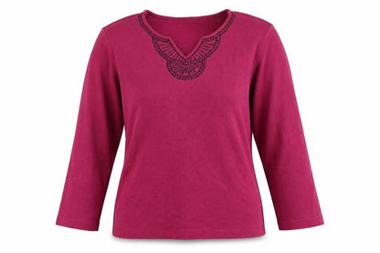 Bonmarché Womens Purple Pullover Jumper Size M