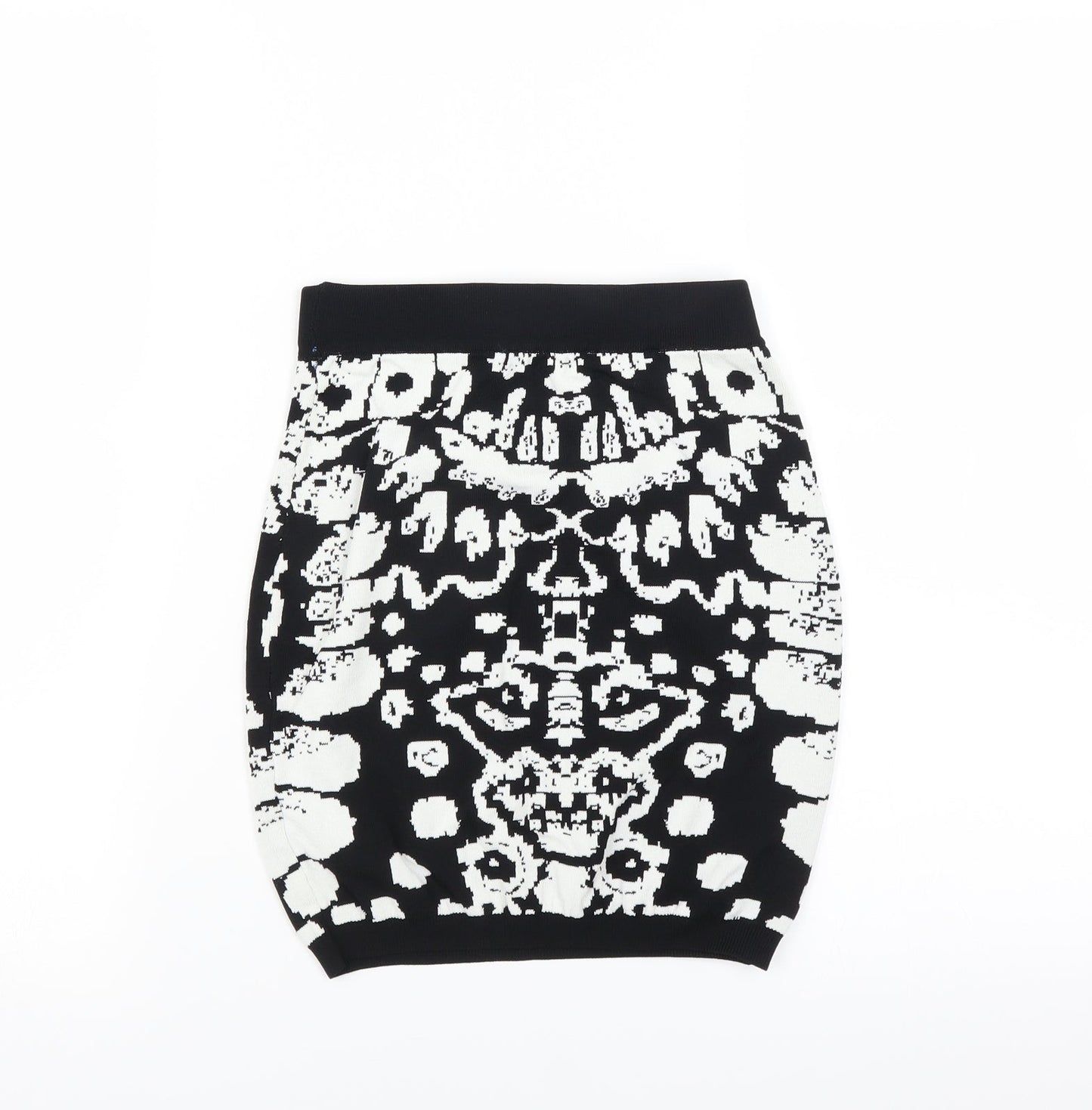 swede paris Womens Black   Bandage Skirt Size S