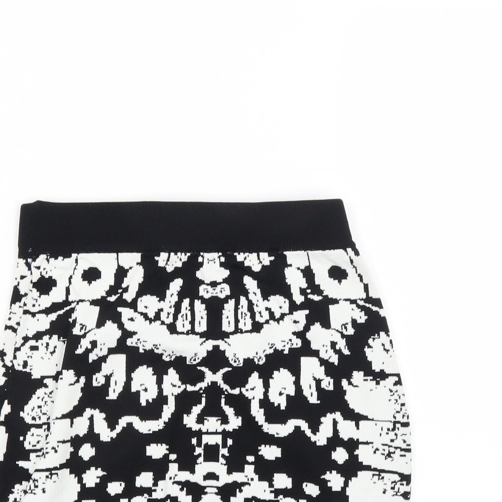 swede paris Womens Black   Bandage Skirt Size S