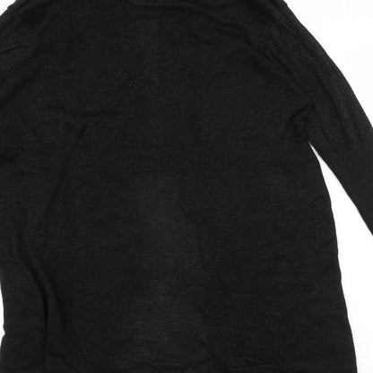 George Womens Black   Cardigan Jumper Size 12  - glittery