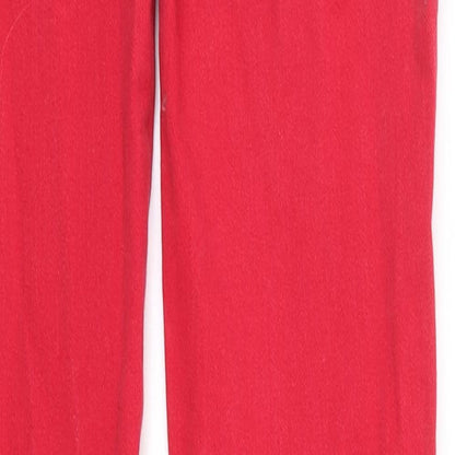 LBT Womens Red   Skinny Jeans Size 24 L30 in