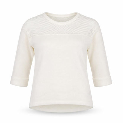 River Island Womens Beige   Pullover Jumper Size 6  - Netted top
