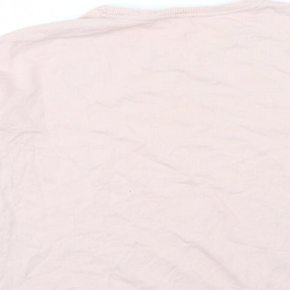 River Island Womens Pink   Pullover Jumper Size XS  - Rhinestone detail