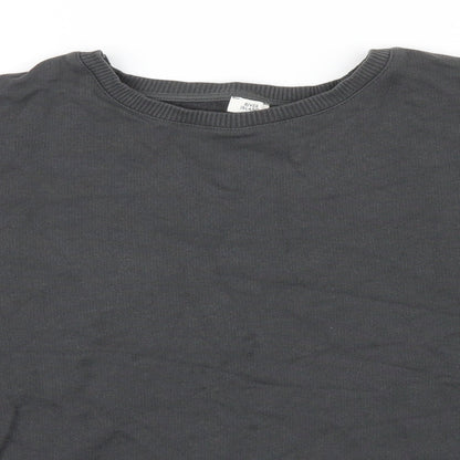 River Island Womens Grey   Pullover Jumper Size S  - Rhinestone detail