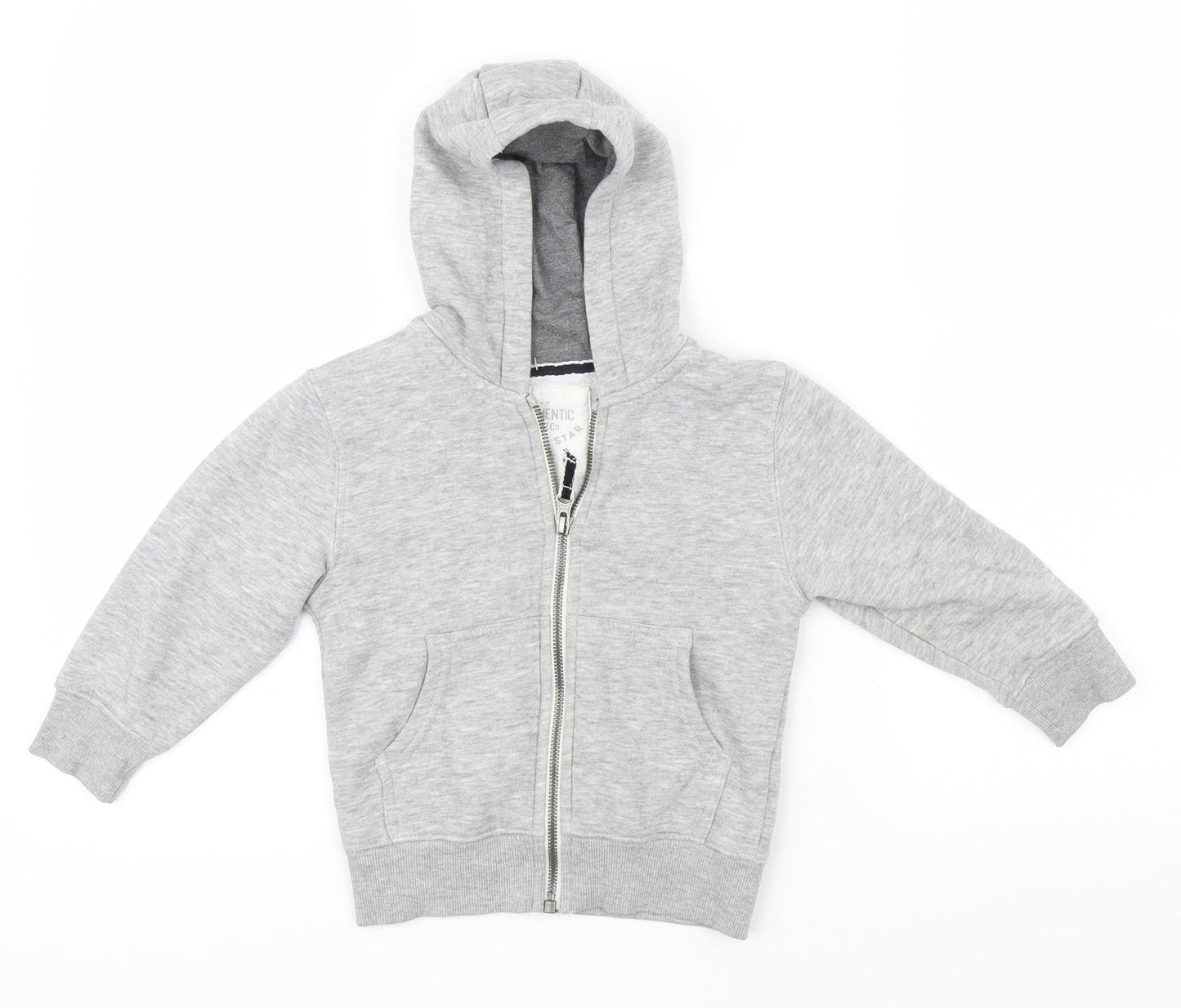 NEXT  Grey Colourblock  Basic Coat Jacket Size 12 Months  - Pocket on front
