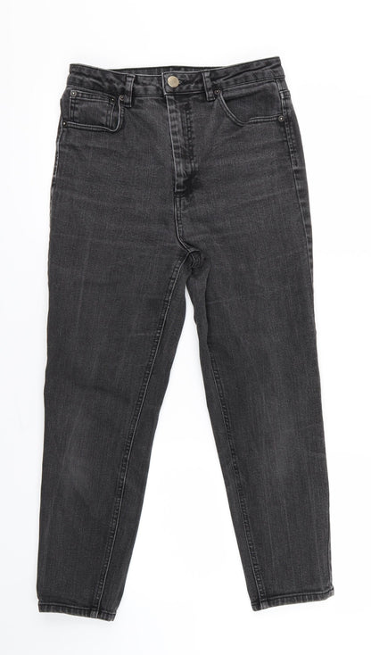 ASOS Womens Black  Denim Straight Jeans Size 27 in L24.5 in