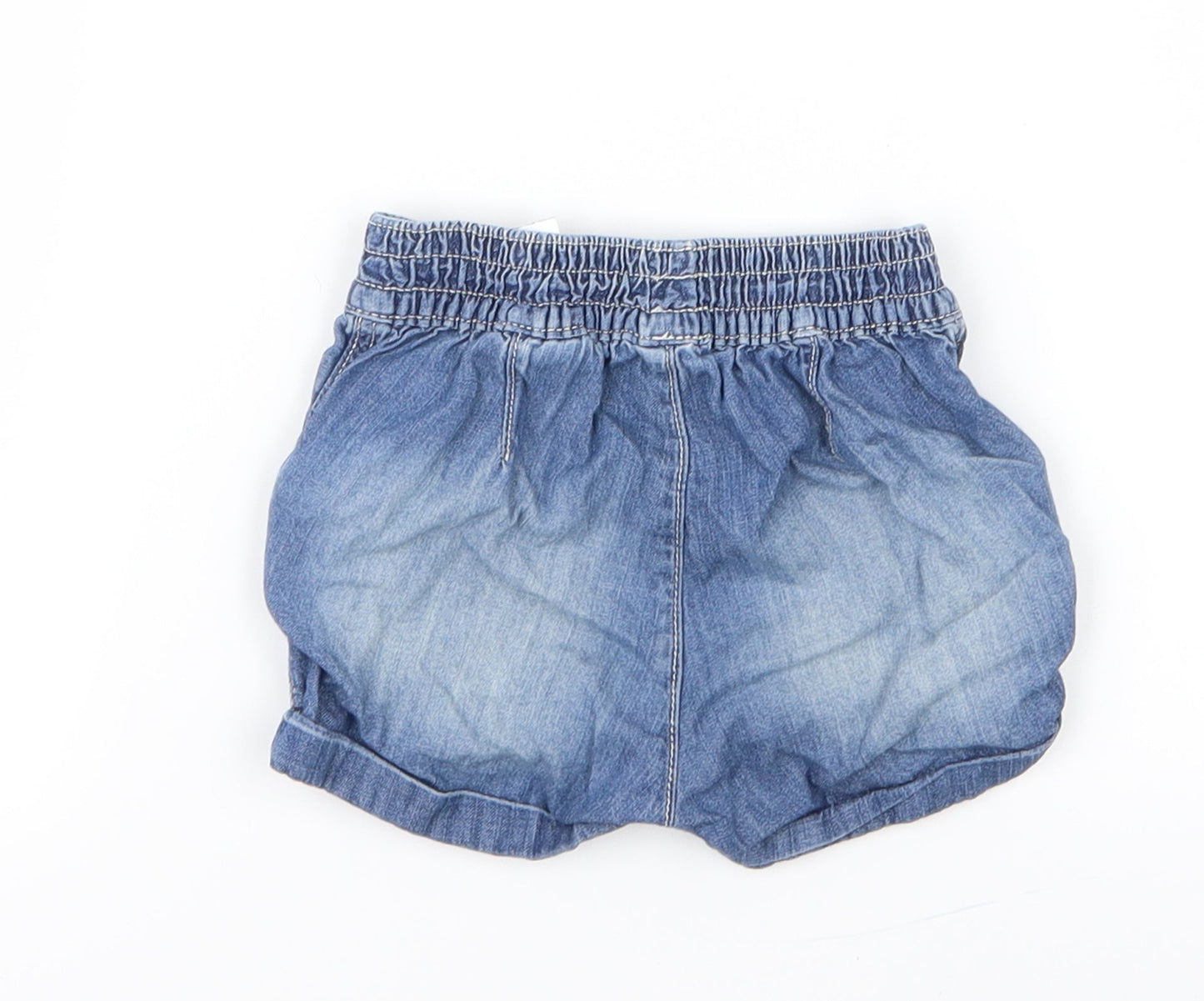 H&M Girls Blue   Cropped Jeans Size 12 Months