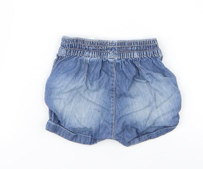 H&M Girls Blue   Cropped Jeans Size 12 Months