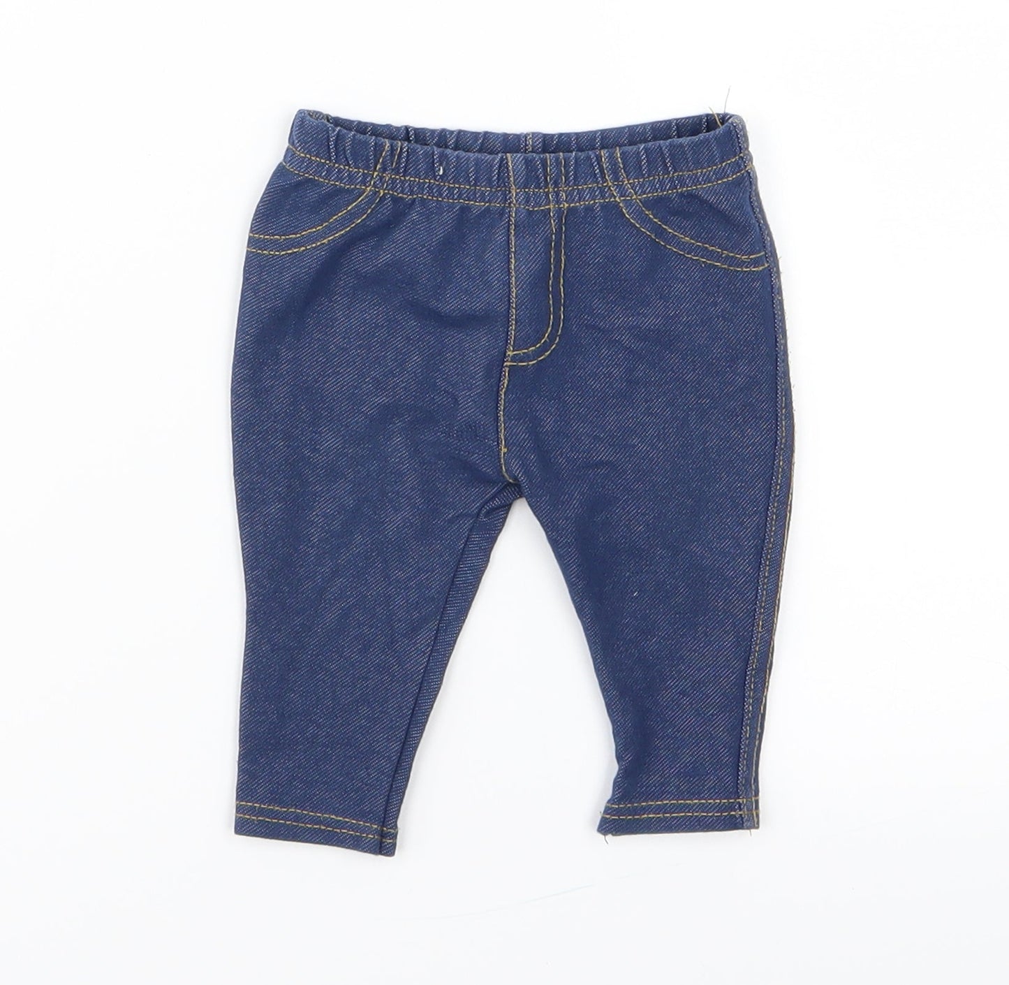 Early Days Girls Blue   Capri Leggings Size 3-6 Months  - Jeggings