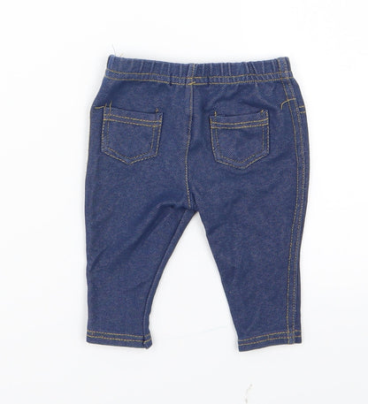 Early Days Girls Blue   Capri Leggings Size 3-6 Months  - Jeggings