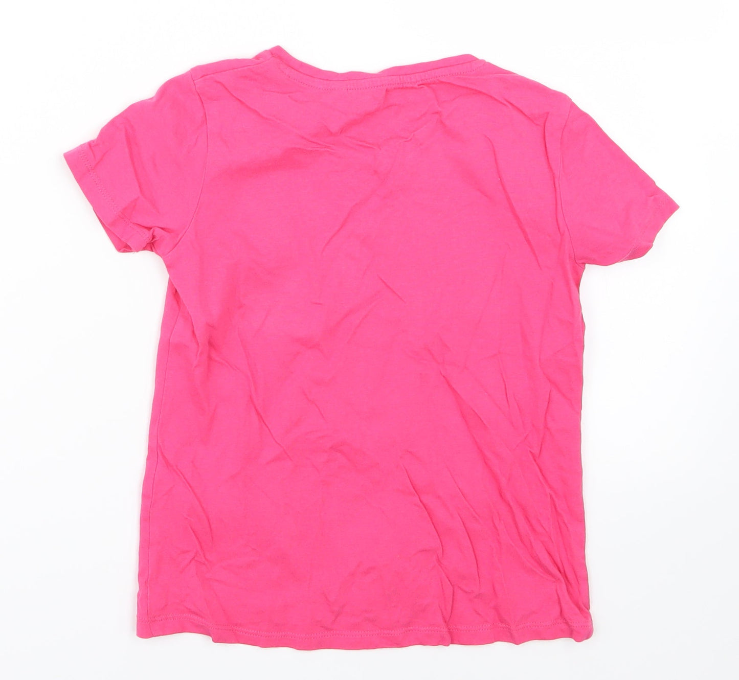 Blue Zoo Girls Pink   Basic T-Shirt Size 5-6 Years