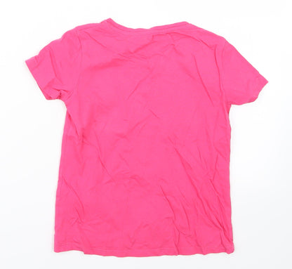 Blue Zoo Girls Pink   Basic T-Shirt Size 5-6 Years
