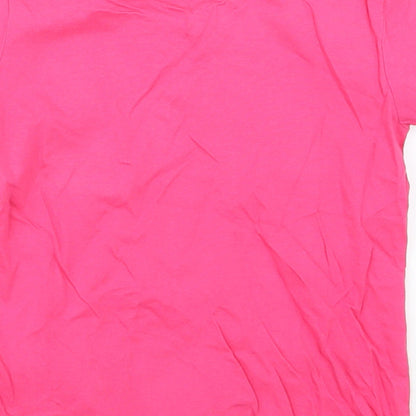 Blue Zoo Girls Pink   Basic T-Shirt Size 5-6 Years