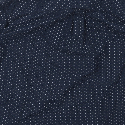 Tu  Mens Blue Paisley   Button-Up Size M