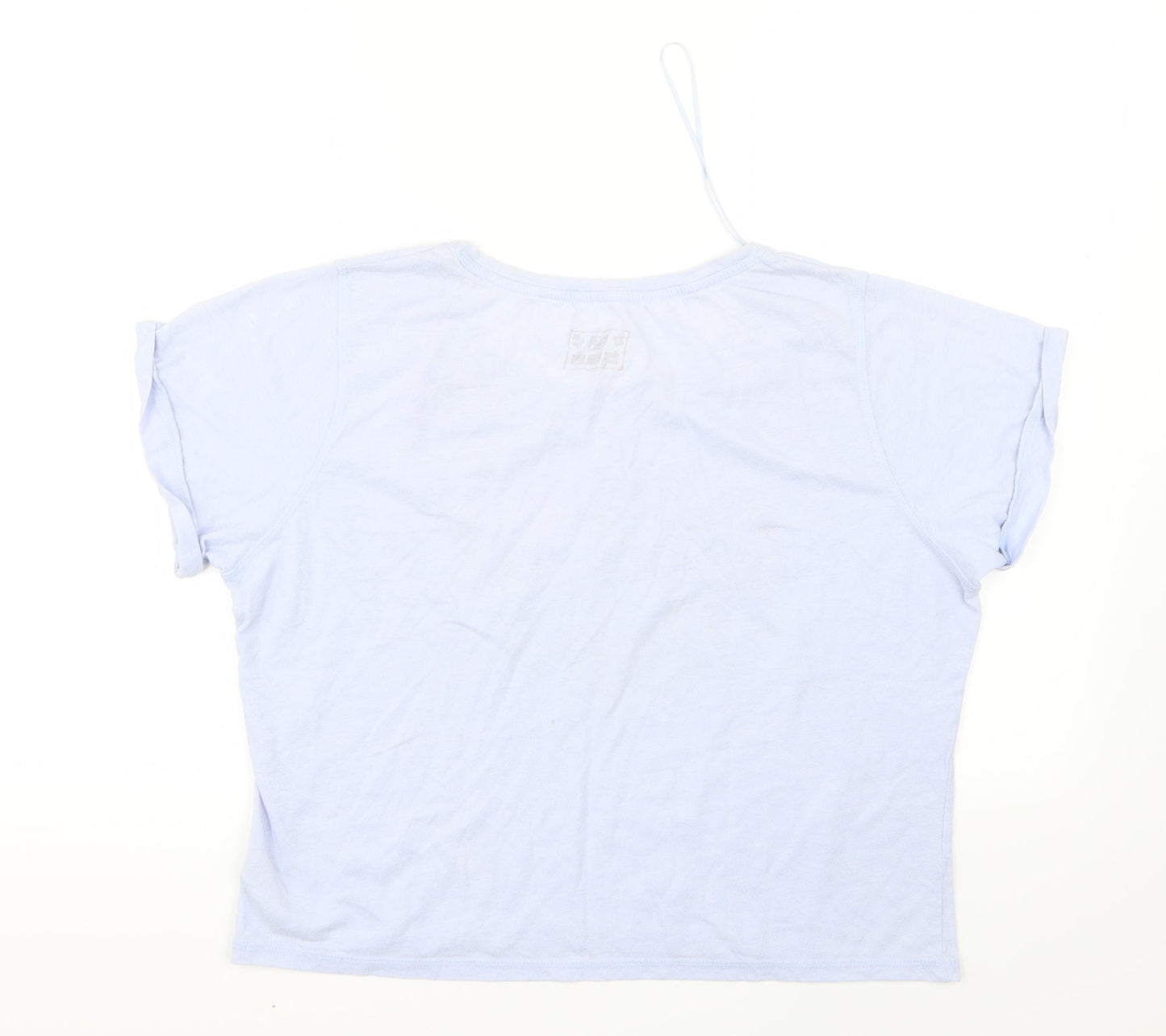 F&F Womens Blue Geometric  Top Pyjama Top Size 12