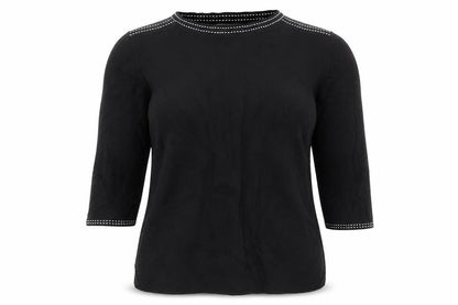 Bonmarché Womens Black Pullover Jumper Size M