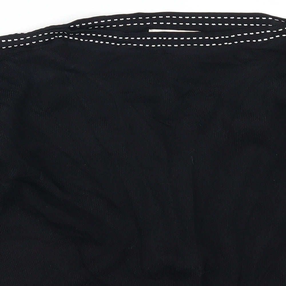 Bonmarché Womens Black Pullover Jumper Size M