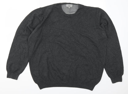 Marks and Spencer Womens Grey   Pullover Jumper Size XL
