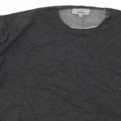 Marks and Spencer Womens Grey   Pullover Jumper Size XL