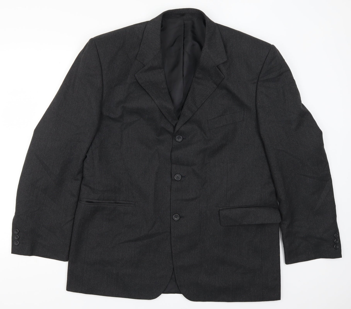 Mens UK Size 44 Burton Regular Grey Suit Jacket