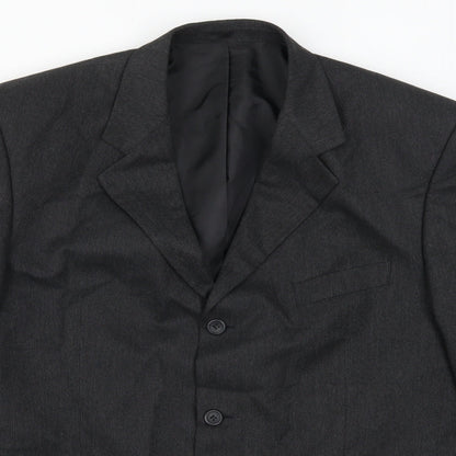 Mens UK Size 44 Burton Regular Grey Suit Jacket