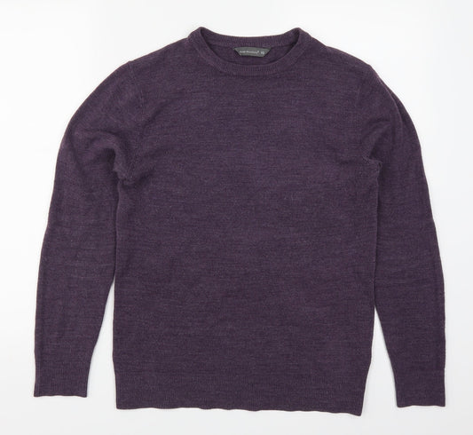 Cedarwood State Mens Purple   Pullover Jumper Size XS