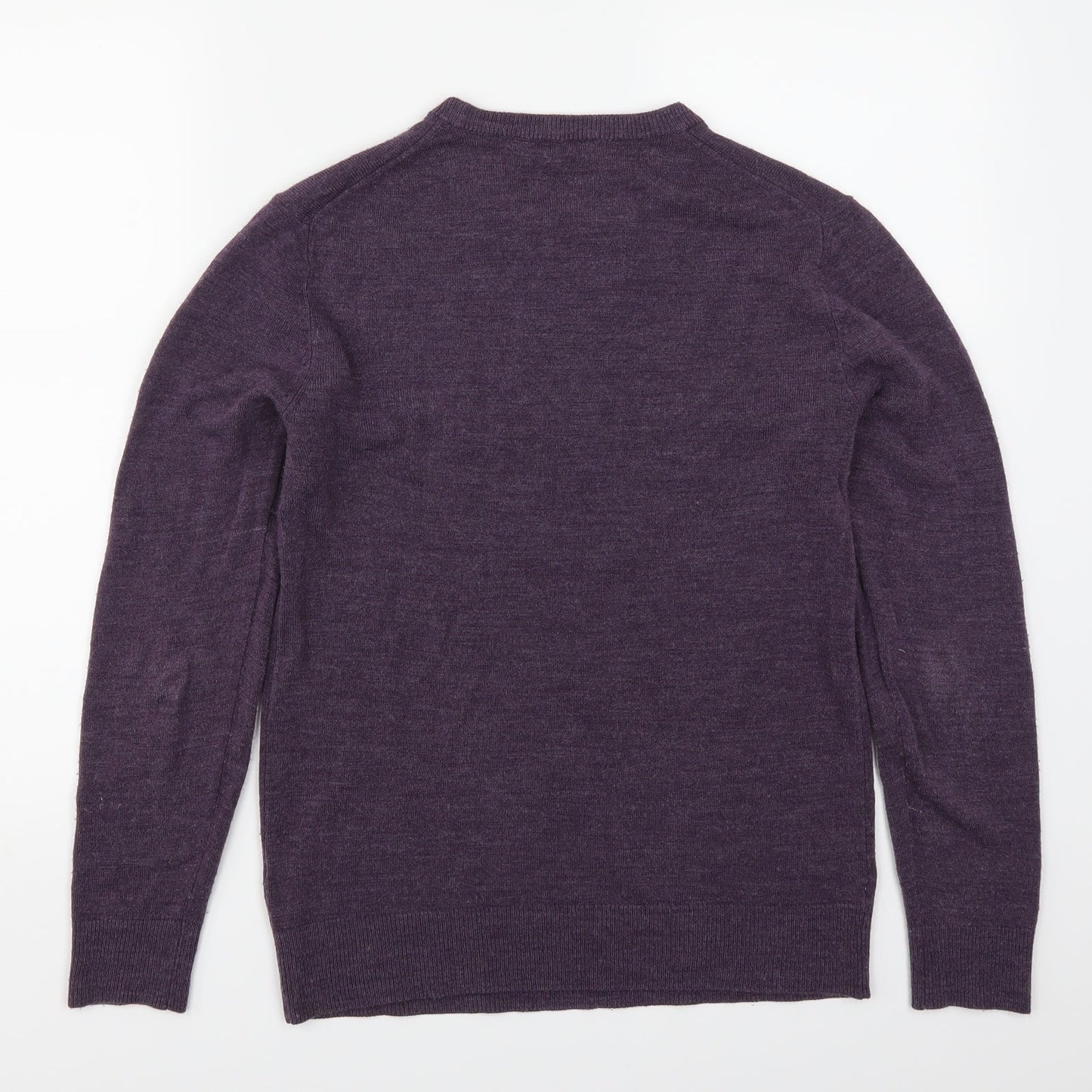 Cedarwood State Mens Purple   Pullover Jumper Size XS