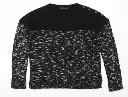 Dorothy Perkins Womens Black   Pullover Jumper Size 6