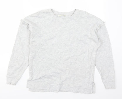 George Womens Grey   Pullover Sweatshirt Size 8