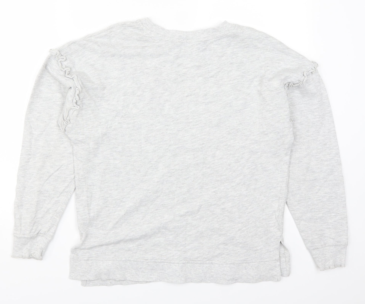 George Womens Grey   Pullover Sweatshirt Size 8