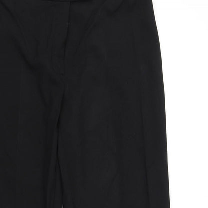 M&Co Womens Black   Trousers  Size 14 L28 in