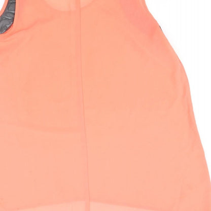 Womens UK Size 12 g21 Orange Basic Blouse