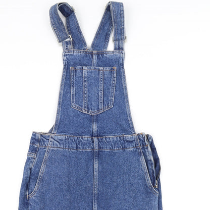 New Look Womens Blue   Dungaree One-Piece Size 8 L32 in
