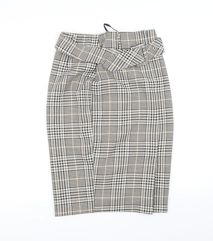 Primark Womens  Check  A-Line Skirt Size 10