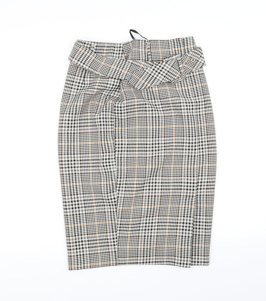 Primark Womens  Check  A-Line Skirt Size 10
