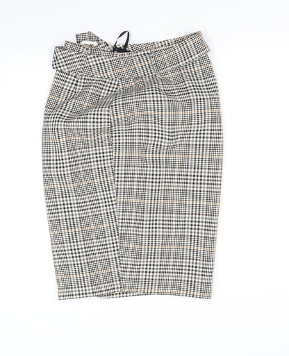 Primark Womens  Check  A-Line Skirt Size 10