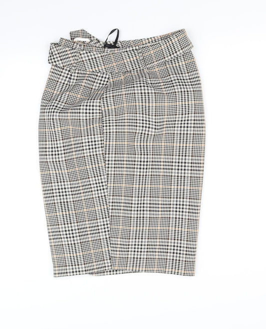 Primark Womens  Check  A-Line Skirt Size 10