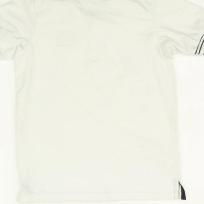 Lonsdale Boys White   Basic Polo Size 9-10 Years