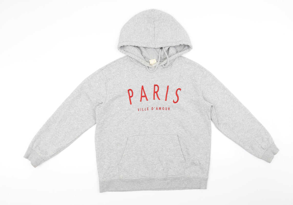 H&M Womens Grey   Pullover Jumper Size S
