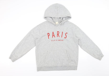 H&M Womens Grey   Pullover Jumper Size S