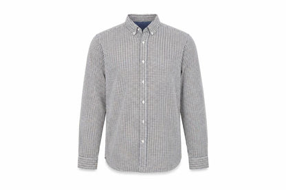 Next Mens White Striped   Button-Up Size M